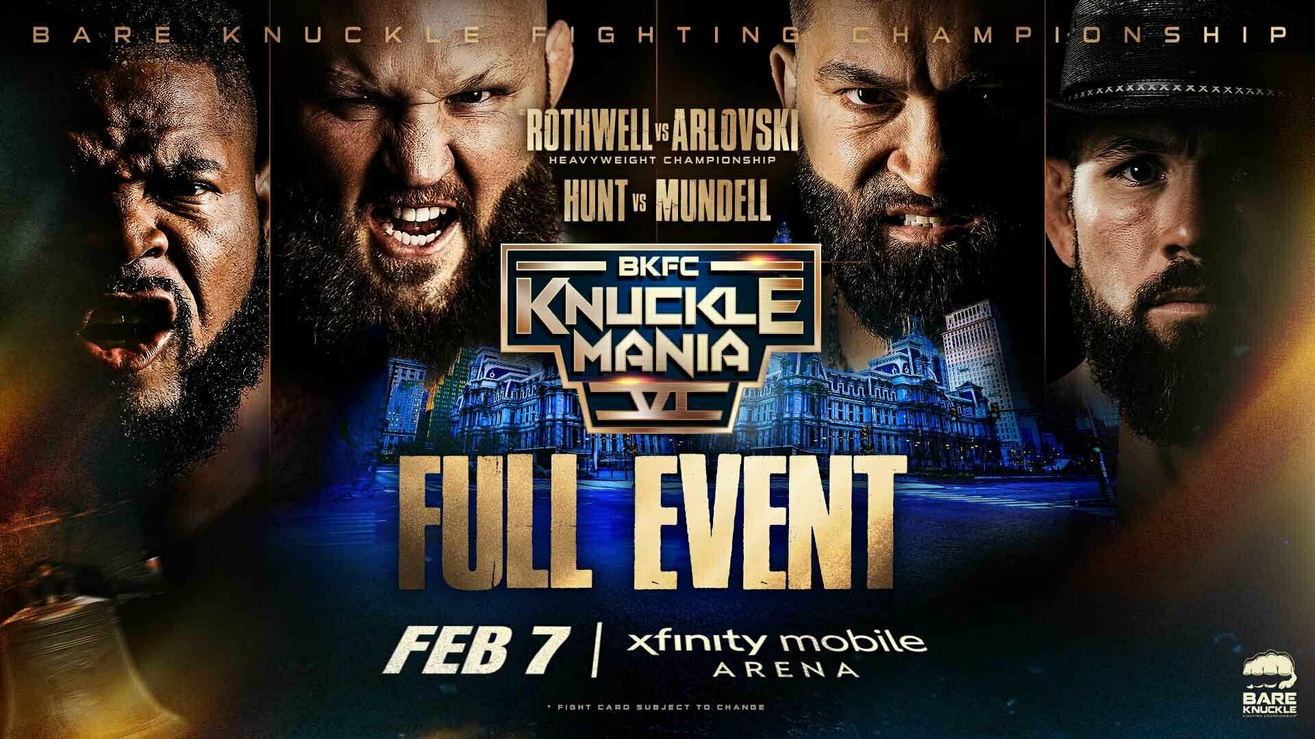 Andrei Arlovski Captures BKFC Heavyweight Title at KnuckleMania VI