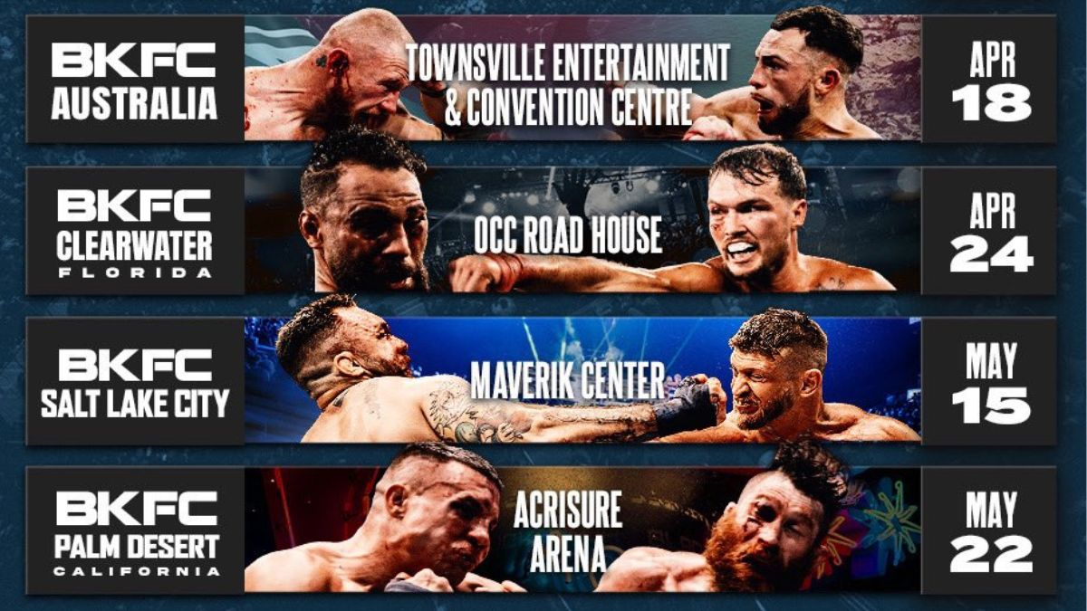 BKFC Announces Packed Spring 2026 Schedule