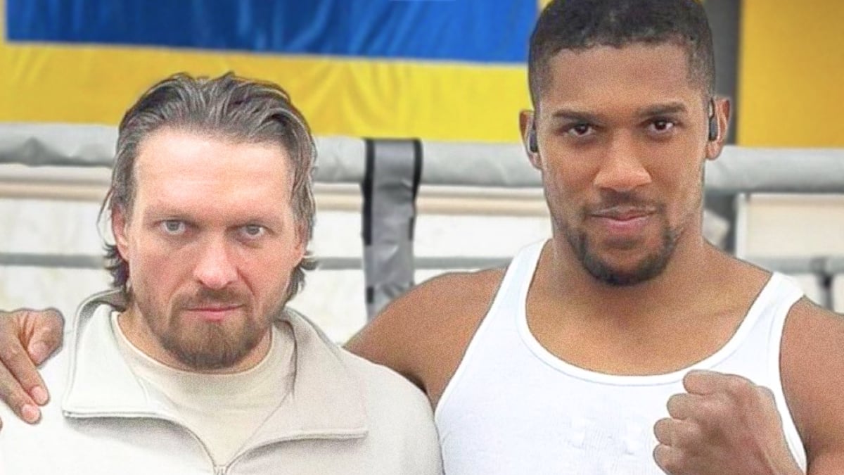 Usyk Training Alongside Former Rival Joshua Ahead of “Glory in Giza”