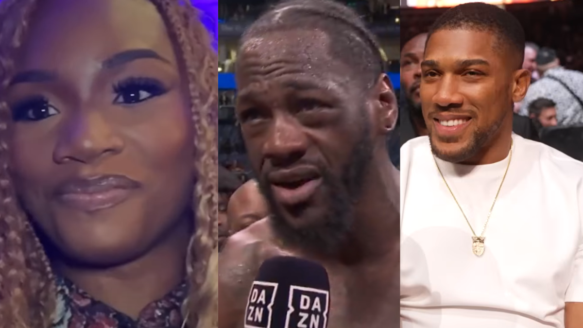 Claressa Shields Reacts Brutally to Deontay Wilder vs Anthony Joshua Rumors